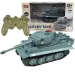 RC Дистанционно управление Немски тигър танк с реалистични функции в мащаб 1/30 2,4GHz 30см изображение 1