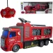 RC Дистанционно управлявана пожарна кола със светлинни ефекти, мащаб 1/48, 19 см изображение 1