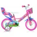 Розов детски велосипед Peppa Pig размер 12 - велосипед Dino Bikes изображение 1