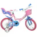 Розова детска колело Peppa Pig размер 14 - Dino Bikes изображение 1