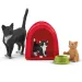 Schleich: Farm World - Игрално изживяване за сладки котенца комплект (42501) изображение 3