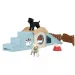 Schleich: Farm World Кученца играчка къща комплект (42763) изображение 3