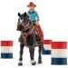 Schleich: Farm World - Състезание с бъчви с каубойка комплект (42576) изображение 2