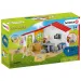 Schleich: Farm World - Ветеринарна клиника с жребче и домашни любимци комплект (42502) изображение 1