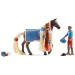 Schleich Horse Club: Красотите на София - Начален комплект с конете Лео и Роки с разресваща се грива (42586) изображение 3
