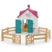 Schleich: Horse Club - Разгъваща се конюшня с коне комплект за игра (42703) изображение 4