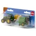 SIKU John Deere трактор с кръгла балерина 1/72 изображение 3