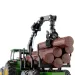 SIKU John Deere трактор за транспортиране на дърва 1/50 изображение 3