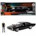 Смъртоносен ход: 1970 Dodge Charger метален автомобилен модел с фигура на Дом 1/24 - Simba Toys изображение 1