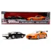 Бързи и яростни: Двоен пакет Dodge Charger R/T и Toyota Supra метални превозни средства 1/32 - Simba Toys изображение 1