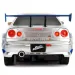 Бързи и яростни: RC Brian's Nissan Skyline GT-R (BNR35) дистанционно управлявана кола 1/24 - Simba Toys изображение 5