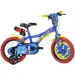 Соник синьо-жълт детски велосипед размер 14 - велосипед на Dino Bikes