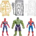 Спайдърмен Напълно нов ден: ActionVerse Акционна фигура 3бр. комплект – Hasbro изображение 2