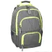 Spirit: E-Bag сив и неоново заоблен училищен ранец, раница 46x34x22cm