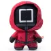 Squid Game DZNR Маскиран мениджър плюшена фигура Join the Game издание 18см изображение 2