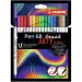 Stabilo: Pen 68 Brush ARTY маркер комплект 18бр.