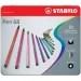 Stabilo: Pen 68 метална кутия с флумастери комплект 20бр. изображение 1