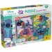 Stitch 2 в 1 250 части пъзел и оцветяване 50x35см - Lisciani изображение 1