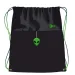St.Right Green Power Alien раница, спортна чанта 43x34см