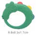 Sun Baby: Крокодилче бебешка гризалка и звънче изображение 2