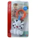 Sun Baby: Весел бял тигър без BPA бебешка дрънкалка изображение 4