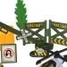 Супер армия: Военен комплект с превозни средства и аксесоари в различни варианти 1бр изображение 8