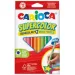 SuperColor триъгълна 12бр. макси цветни моливи комплект - Carioca