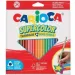 SuperColor триъгълна 24бр. цветни моливи комплект - Carioca