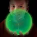Tiny Wubble тъмно светеща зелена балонна топка 30cm изображение 2