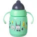 Tommee Tippee: Superstar Зелена Сламка Учебна Чаша 300ml изображение 2