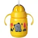 Tommee Tippee: Superstar Жълта Сламка Учебна Чаша 300ml изображение 2