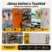 Tossit Family Pack – Червен, Тюркоаз, Син, Жълт дартс с лепящи се дискове изображение 2