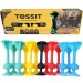 Tossit Family Pack – Червен, Тюркоаз, Син, Жълт дартс с лепящи се дискове изображение 1