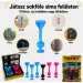 Tossit Starter Pack розово-синьо силиконово дартс с присоски изображение 4