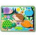 Touch & Feel Горски животни дървен тактилен пъзел - Melissa & Doug изображение 1
