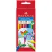 Триъгълна цветна молив 12бр. комплект - Faber-Castell