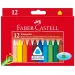 Триъгълни восъчни пастели 12бр. комплект - Faber-Castell