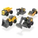 Volvo мини строителни машини 5бр. комплект - Dickie Toys изображение 2