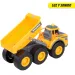 Volvo самосвал с ефекти на светлина и звук 23см - Dickie Toys изображение 3