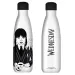 Wednesday: Неръждаема вакуумна бутилка 500ml в бял цвят изображение 2
