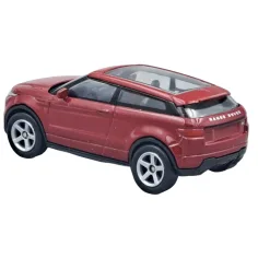 Welly: Land Rover Evoque бордо метален автомобил модел 1/64 изображение 3