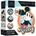 Wood Craft: Disney - Ретро Мики Маус 160 части премиум дървен пъзел - Trefl изображение 1