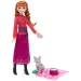 Замръзналото кралство: Комплект фигурки на Ана и малката северна лисица - Mattel изображение 2