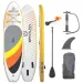 Жълто-оранжево-сиво SP-300 SUP Stand Up Paddle комплект 300см - Spartan