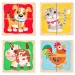 Животно мини дървен пъзел в кутия - Woodyland изображение 2